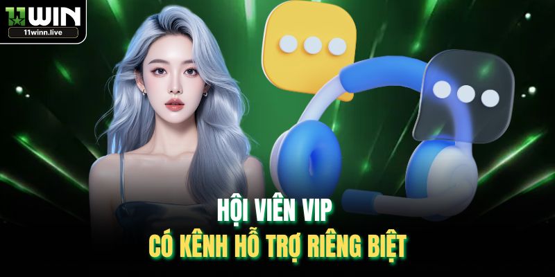Hội viên VIP có kênh hỗ trợ riêng biệt