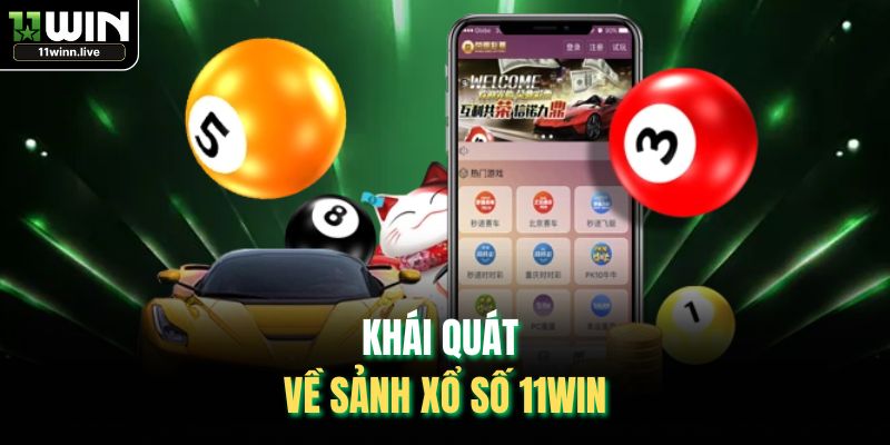 Khái quát về sảnh xổ số 11WIN