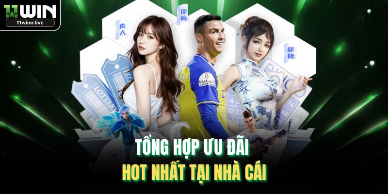 Tổng hợp ưu đãi hot nhất tại nhà cái